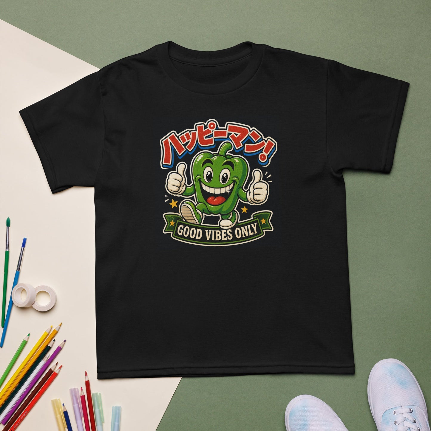 Hap-Piman Youth t-shirt - BLUE HABU合同会社　